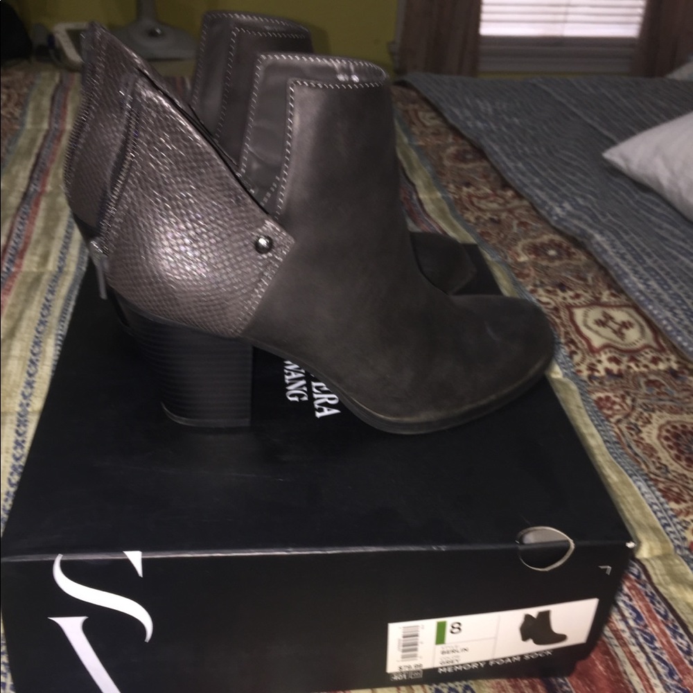 Vera Wang booties